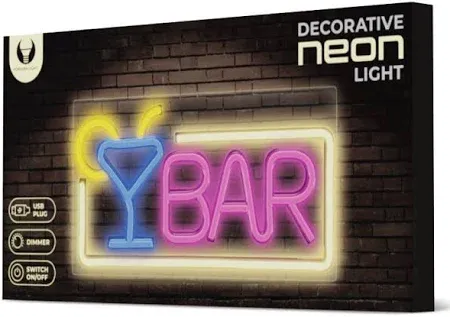 FOREVER LIGHT  FPNE01X Neon LED Light Bar Διακοσμητικό Φωτιστικό