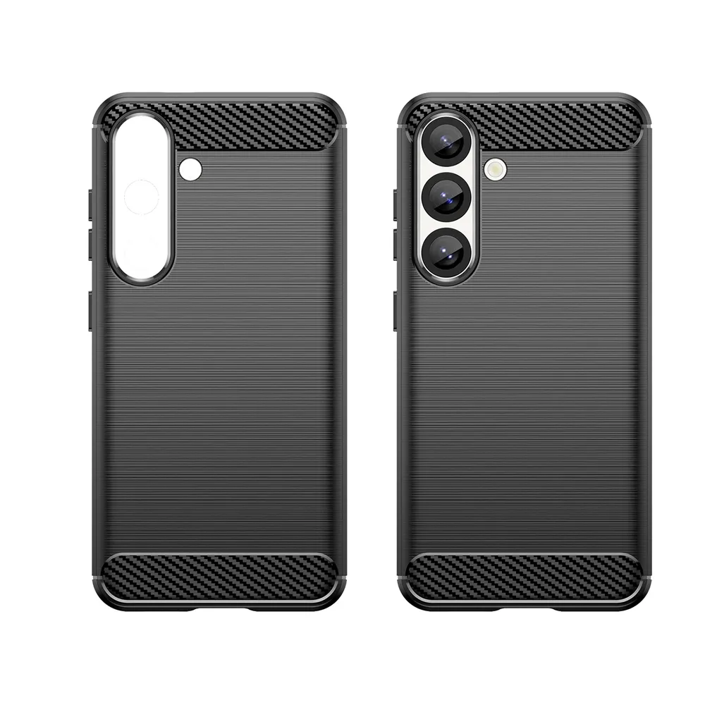 Apple Iphone 16E Θήκη TPU Carbon - Μαύρη