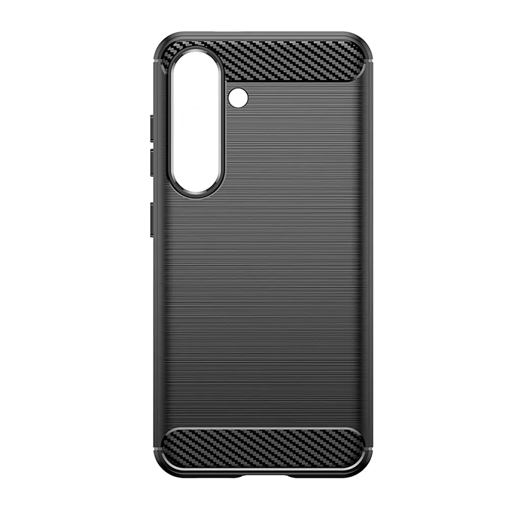 Apple Iphone 16E Θήκη TPU Carbon - Μαύρη