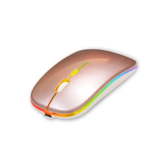 Setty RGB Wireless Mouse Rose Gold