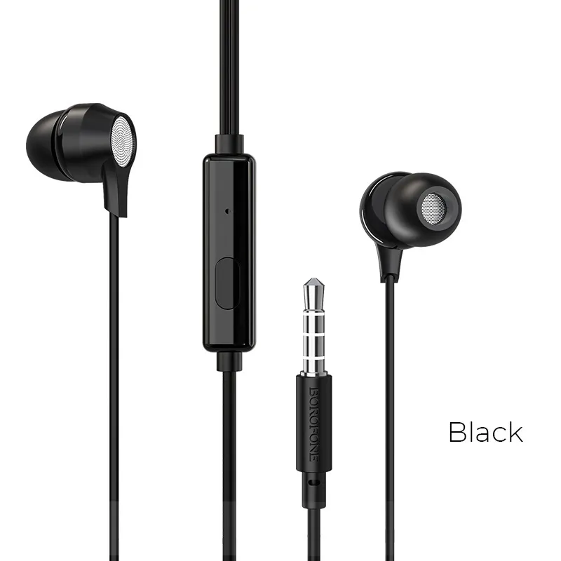 Borofone BM28 In-ear Handsfree με Βύσμα 3.5mm