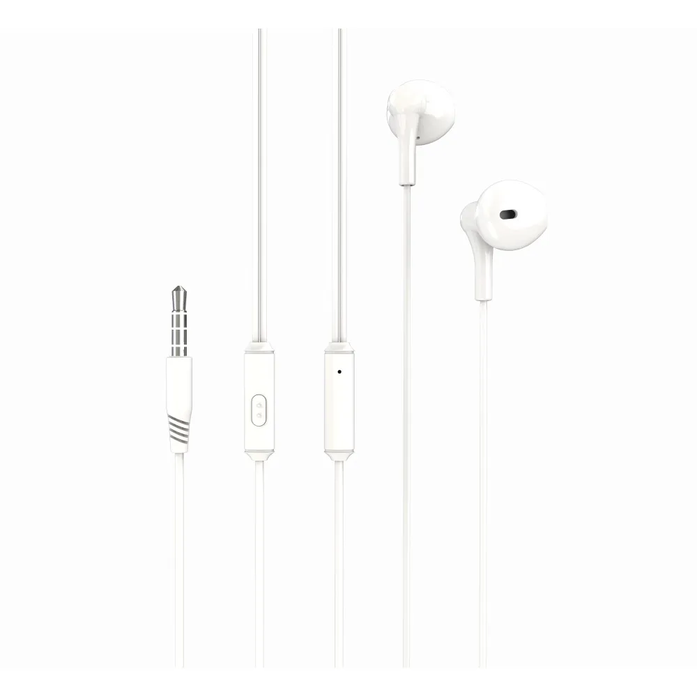 XO EP39 Handsfree με Βύσμα 3.5mm Άσπρα