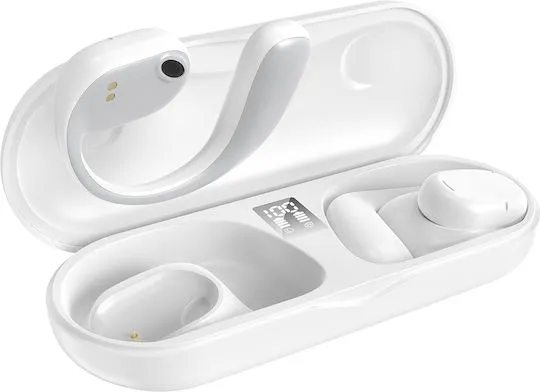 Dudao U17H Bluetooth Ασύρματα Ακουστικά Με Θήκη Φόρτισης Λευκό