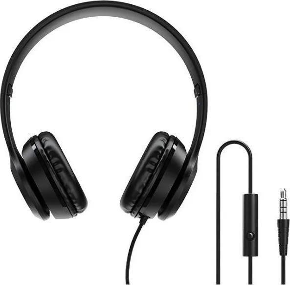 Borofone BO5 Star Ενσύρματα Ακουστικά Μαύρα