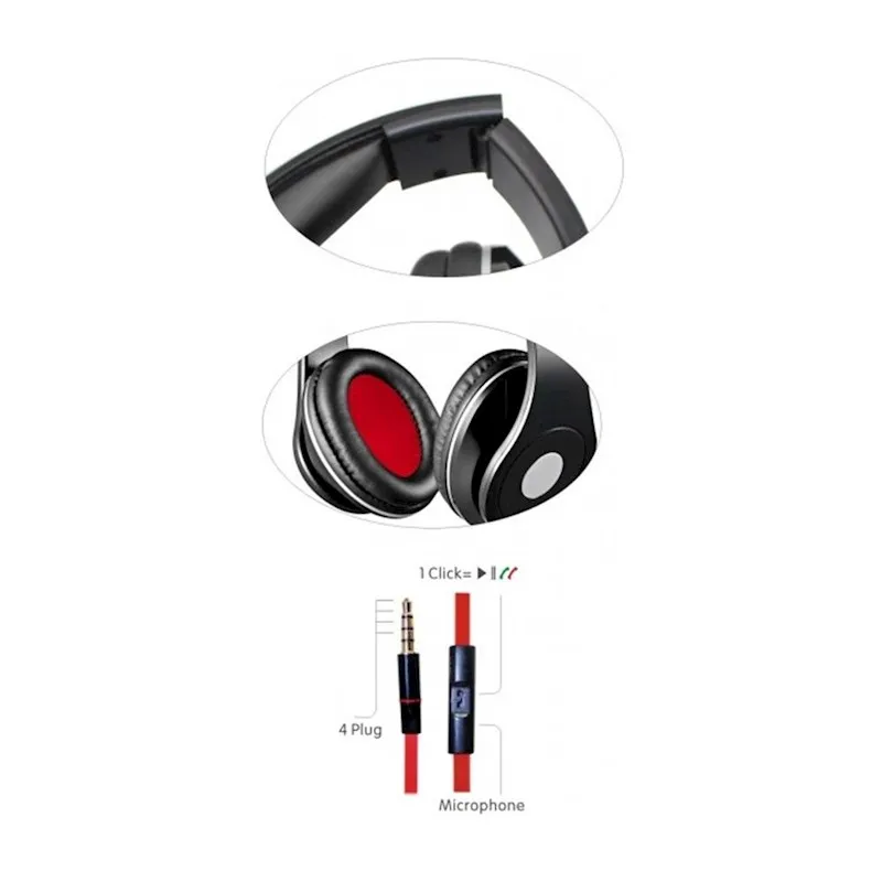 Rebeltec Audiofeel 2 Headphones Ενσύρματα Over Ear Λευκό