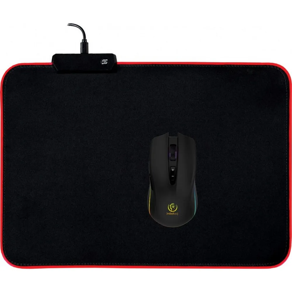 Rebeltec Mouse Pad LED SLIDER M 36Χ26Χ0,3